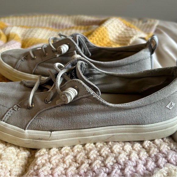 Sperry Women’s Slip On Show Gray/Grey 8.5 - Picture 2 of 5